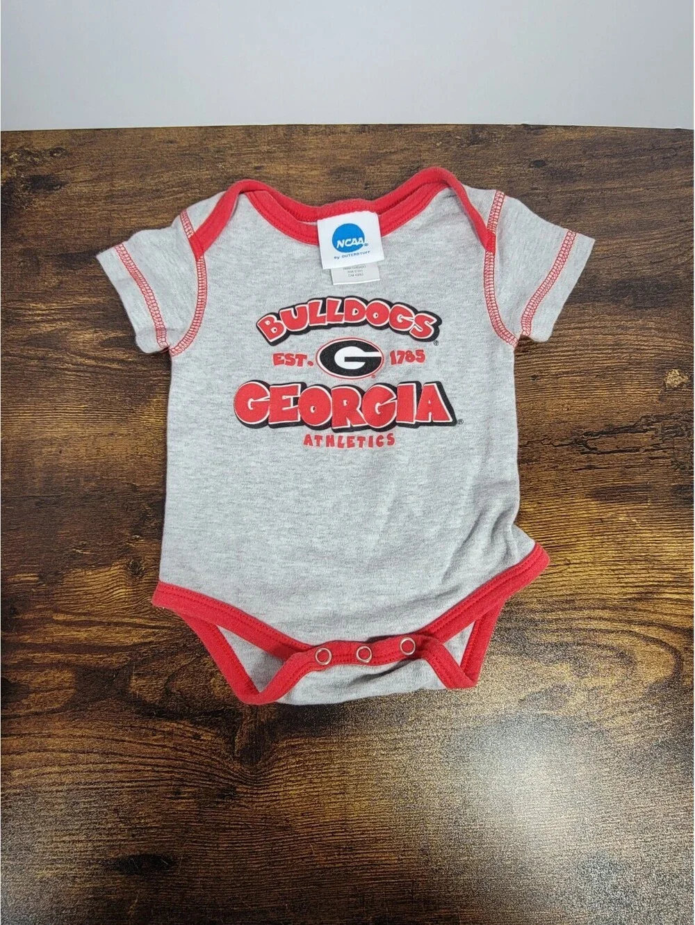 Georgia Bulldogs Baby Bodysuit and Pants Set 0-3 Months